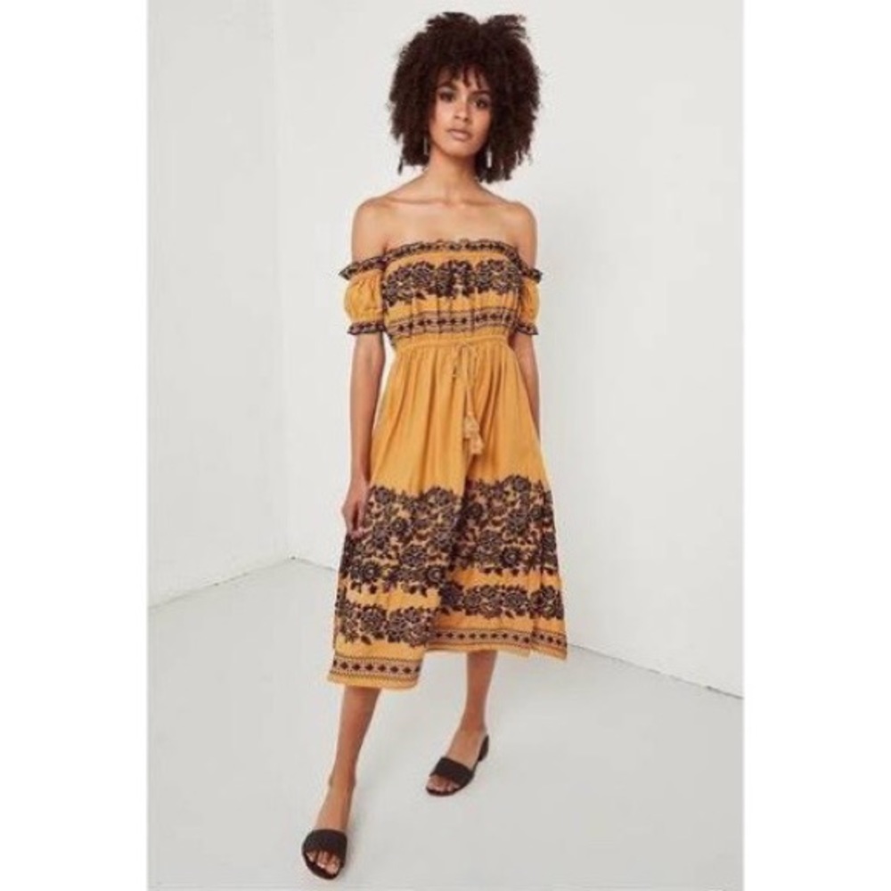 Spell and the gypsy Venus off the shoulder dress xl - Picture 6 of 16